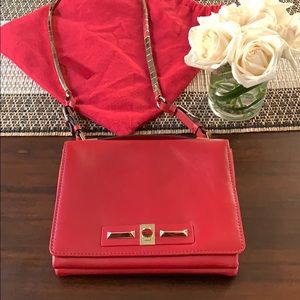 Valentino Crossbody Bag with Metal Strap